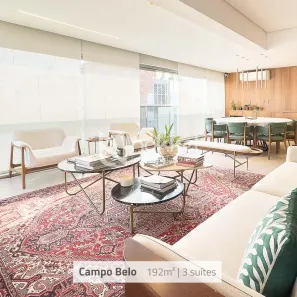 Apartamento com 4 Quartos à venda, 192m² no Campo Belo, São Paulo
