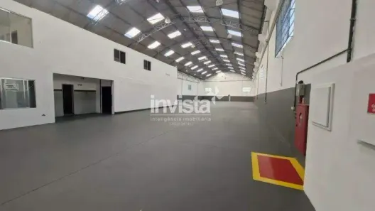 Galpão/Depósito/Armazém para alugar, 1000m² no Macuco, Santos