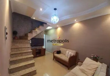 Sobrado com 3 Quartos à venda, 132m² no Parque São Vicente, Mauá