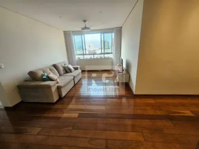 Apartamento com 3 Quartos para alugar, 140m² no Embaré, Santos