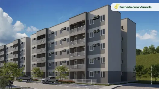 Apartamento com 2 Quartos à venda, 41m² no Dois Carneiros, Jaboatão dos Guararapes