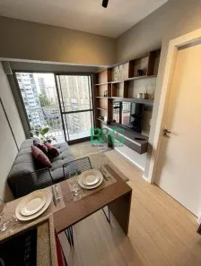 Apartamento com 1 Quarto para alugar, 29m² no Santo Amaro, São Paulo