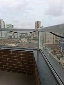 Apartamento com 1 Quarto para alugar, 45m² no Caiçara, Praia Grande