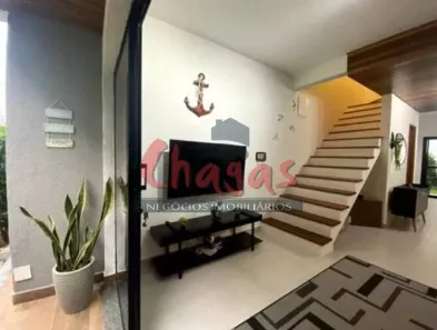 Casa de Condomínio com 2 Quartos à venda, 90m² no Pontal de Santa Marina, Caraguatatuba