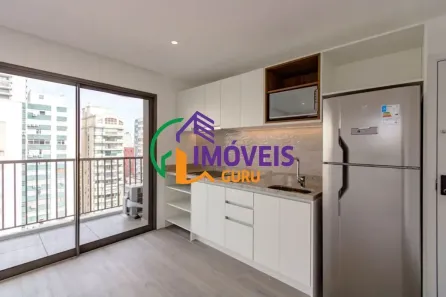Apartamento com 1 Quarto para alugar, 48m² no Cerqueira César, São Paulo