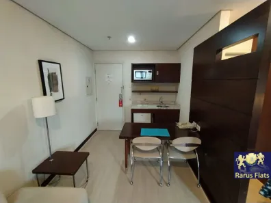 Flat com 1 Quarto para alugar, 30m² no Chácara Santo Antônio (Zona Sul), São Paulo