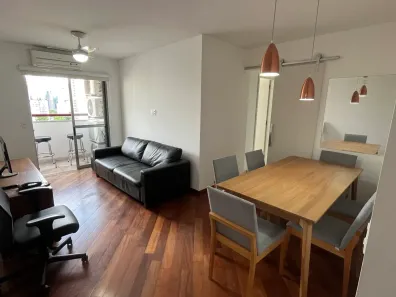 Apartamento com 2 Quartos para alugar, 65m² no Cidade Monções, São Paulo