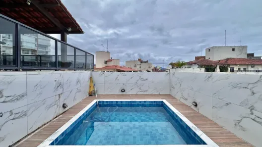 Cobertura com 2 Quartos à venda, 110m² no Mar e Céu, Guarujá