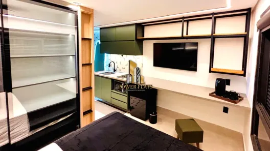 Apartamento com 1 Quarto para alugar, 22m² no Perdizes, São Paulo