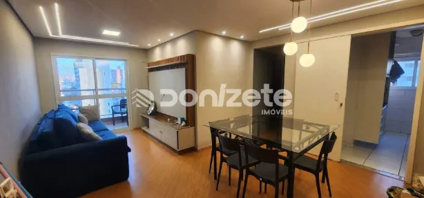 Apartamento com 2 Quartos para alugar, 62m² no Vila Guiomar, Santo André