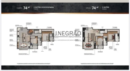 Apartamento com 2 Quartos à venda, 74m² no Higienópolis, Piracicaba