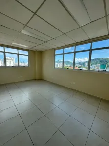 Sala Comercial para alugar, 58m² no Vila Mathias, Santos