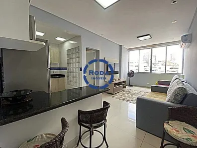 Apartamento com 1 Quarto à venda, 48m² no Gonzaga, Santos