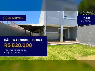Casa com 4 Quartos à venda, 223m² no São Francisco, Serra