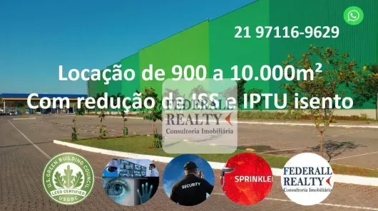 Galpão/Depósito/Armazém para alugar, 1176m² no Prata, Nova Iguaçu