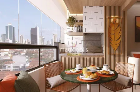 Apartamento com 2 Quartos à venda, 50m² no Centro, Santo André