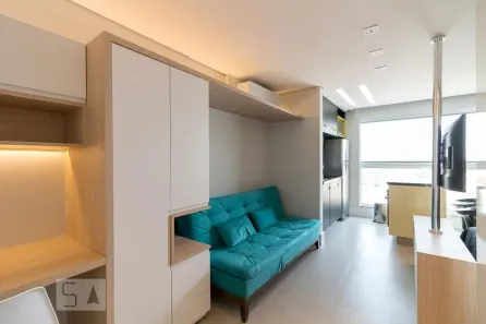 Apartamento com 1 Quarto para alugar, 28m² no Jardim Guarulhos, Guarulhos