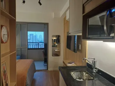 Apartamento com 1 Quarto para alugar, 33m² no Vila Dom Pedro I, São Paulo