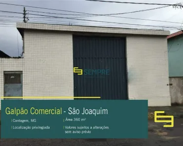 Galpão/Depósito/Armazém à venda, 200m² no São Joaquim, Contagem