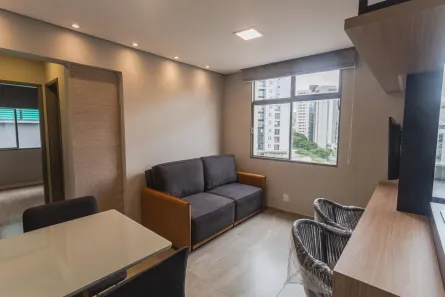 Apartamento com 1 Quarto à venda, 50m² no Lourdes, Belo Horizonte