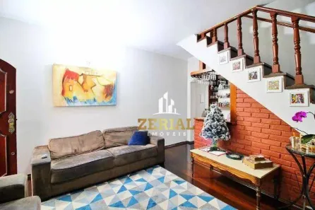 Sobrado com 3 Quartos para venda ou aluguel, 100m² no Campestre, Santo André
