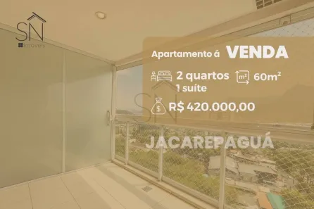 Apartamento com 2 Quartos à venda, 60m² no Jacarepaguá, Rio de Janeiro