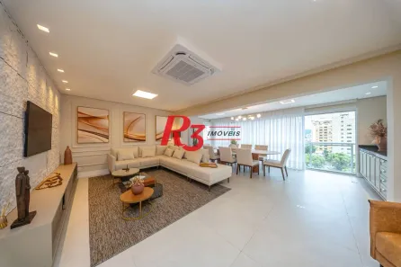 Apartamento com 3 Quartos à venda, 181m² no Gonzaga, Santos