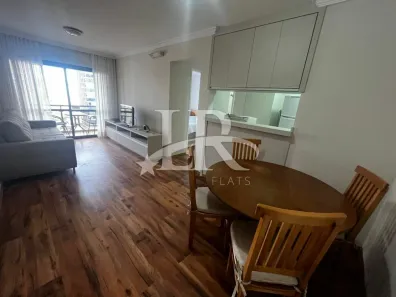 Flat com 1 Quarto para alugar, 45m² no Itaim Bibi, São Paulo