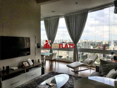 Apartamento com 2 Quartos para alugar, 108m² no Cidade Monções, São Paulo
