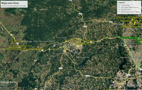 Lote/Terreno à venda, 26455m² no São Luiz do Purunã, Balsa Nova