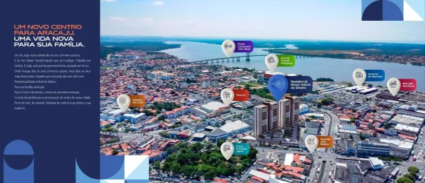 Apartamento com 2 Quartos à venda, 53m² no Industrial, Aracaju