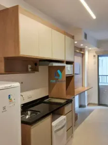Apartamento com 1 Quarto para alugar, 30m² no Santo Amaro, São Paulo