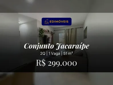 Apartamento com 2 Quartos à venda, 51m² no Conjunto Jacaraípe, Serra
