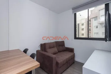 Apartamento com 1 Quarto para alugar, 25m² no Centro, Curitiba