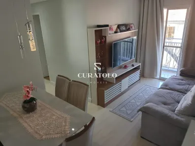 Apartamento com 3 Quartos à venda, 60m² no Vila Homero Thon, Santo André