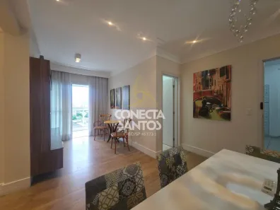 Apartamento com 2 Quartos para alugar, 67m² no Estuário, Santos