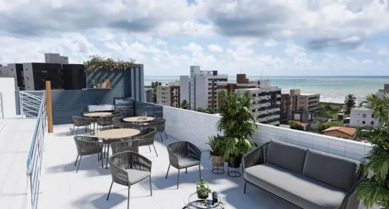 Apartamento com 1 Quarto à venda, 49m² no Intermares, Cabedelo