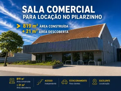 Sala Comercial para alugar, 840m² no Pilarzinho, Curitiba