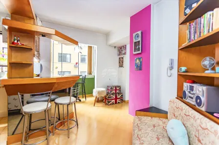 Apartamento com 1 Quarto à venda, 33m² no Centro, Curitiba