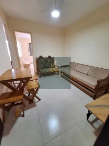 Apartamento com 1 Quarto para alugar, 38m² no Mirim, Praia Grande