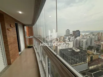 Apartamento com 2 Quartos à venda, 97m² no Gonzaga, Santos
