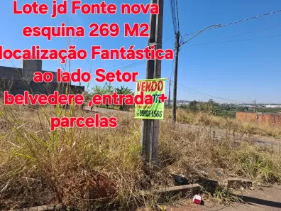 Lote/Terreno à venda, 269m² no Jardim Fonte Nova I, Goiânia