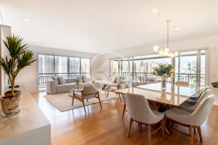 Apartamento com 3 Quartos para venda ou aluguel, 273m² no Vila Olímpia, São Paulo