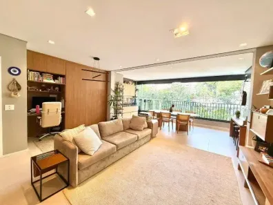 Apartamento com 3 Quartos para alugar, 140m² no Brooklin Paulista, São Paulo