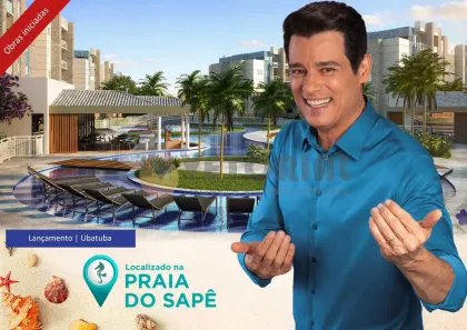 Apartamento com 2 Quartos à venda, 58m² no Maranduba, Ubatuba