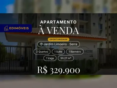 Apartamento com 2 Quartos à venda, 50m² no Jardim Limoeiro, Serra