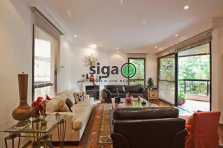 Apartamento com 5 Quartos para alugar, 246m² no Real Parque, São Paulo