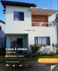 Casa com 3 Quartos à venda, 220m² no Vila de Abrantes (Abrantes), Camaçari