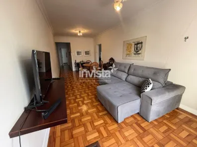Apartamento com 2 Quartos para alugar, 130m² no Boqueirão, Santos