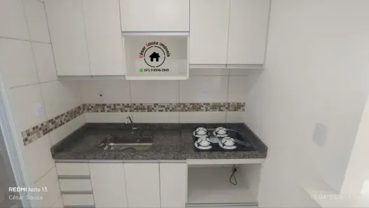Apartamento com 2 Quartos para alugar, 58m² no Valparaiso I - Etapa C, Valparaíso de Goiás